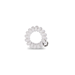 TELETIES Coconut White Tiny Hair Ties - Tiny