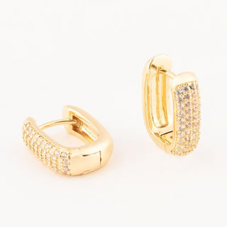 Lauren Huggie Hoop Earrings