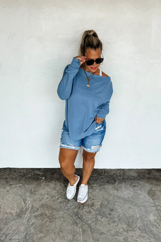 Zoey Athleisure Long Sleeve Top - 5 Colors!