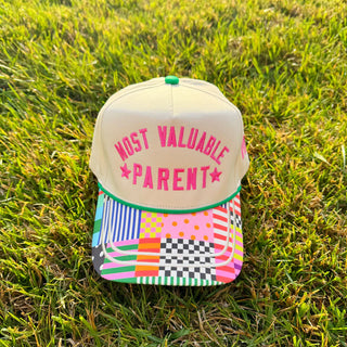 Most Valuable Parent Embroidered Snapback Hat