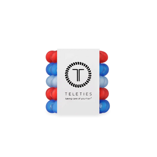 TELETIES All American Tiny Hair Ties - Tiny