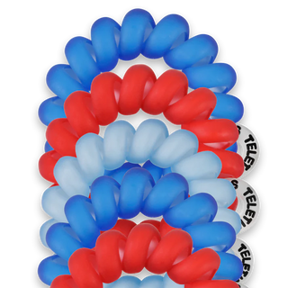 TELETIES All American Tiny Hair Ties - Tiny
