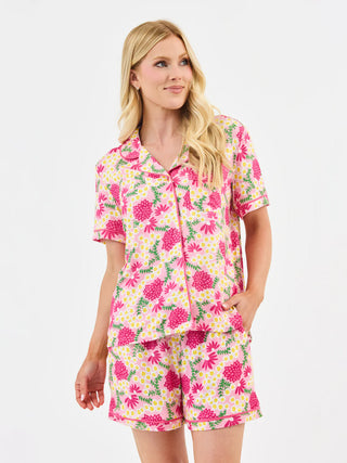 Charlotte Short Set - Daisy Chain Pink