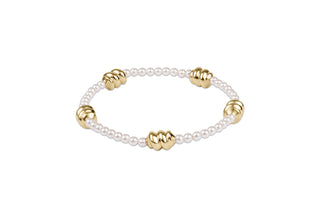 enewton Admire Gold 3mm Pearl Bracelet