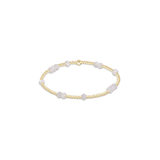 enewton Hope Unwritten Gemstone 4mm Bracelet - Mother of Pearl