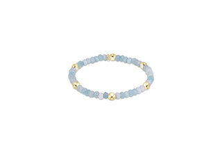 enewton Presence Gemstone 4mm Bracelet - Aquamarine