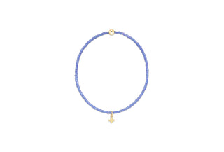 enewton Hope Classic Bracelet - Bright Blue - Signature Cross Small Gold Charm