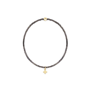 enewton Hope Classic Bracelet - Moonlight - Signature Cross Small Gold Charm