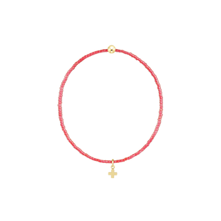 enewton Hope Classic Sherbert Bracelet - Signature Cross Small Gold Charm