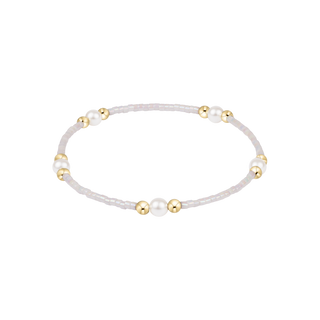 enewton Hope Purpose Pearl Bracelet - Silky White