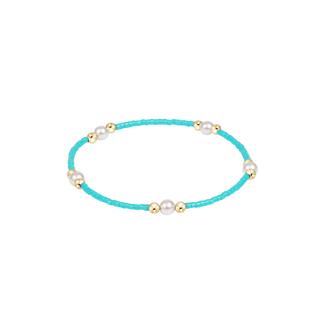 enewton Hope Purpose Pearl Bracelet - Turquoise