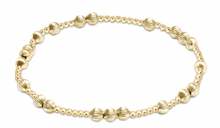 enewton Hope Unwritten Dignity 4mm Bead Bracelet - Gold