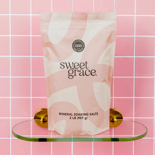 Sweet Grace Mineral Soaking Bath Salts by Bridgewater Candles