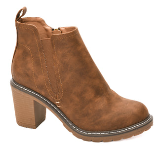 Corkys Bite Me Dark Cognac Booties