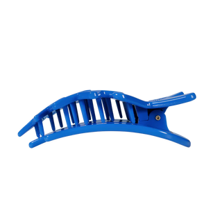 TELETIES Blue Shooting Star Large Flat Hair Clip - Large