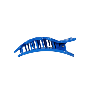 TELETIES Blue Shooting Star Medium Flat Hair Clip - Medium