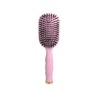 Teleties Boar Bristle Hair Brush - Bubblegum Pink