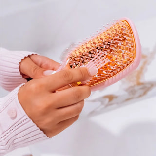 Teleties Vented Hair Brush - Bubblegum Pink