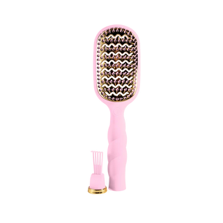 Teleties Vented Hair Brush - Bubblegum Pink