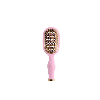 Teleties Mini Vented Hair Brush - Bubblegum Pink