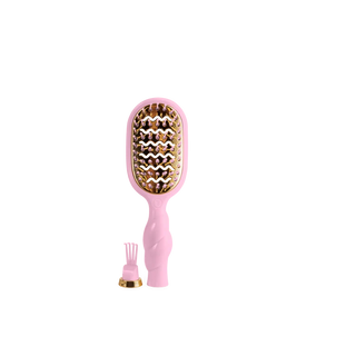 Teleties Mini Vented Hair Brush - Bubblegum Pink