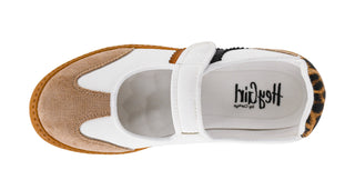 Corkys Calm Down Mary Jane Sneaker - Sand Combo