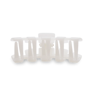 TELETIES Classic Coconut White Small Claw Clip - Small