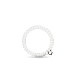 TELETIES Coconut White Small Hair Ties - Small