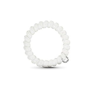 TELETIES Coconut White Large Hair Ties - Large