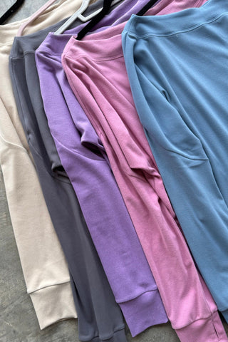 Zoey Athleisure Long Sleeve Top - 5 Colors!
