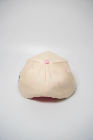 Cocktail Caddy Puff Embroidered Canvas Cap