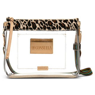 Consuela Downtown Crossbody - Clear Mona