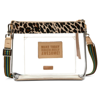 Consuela Downtown Crossbody - Clear Mona