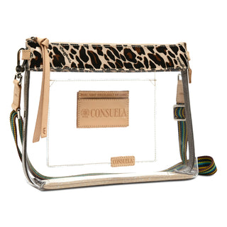 Consuela Downtown Crossbody - Clear Mona