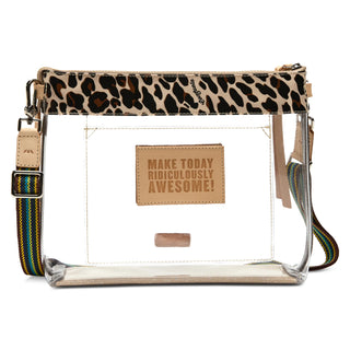 Consuela Downtown Crossbody - Clear Mona