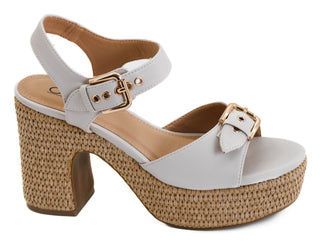 Corkys Daddy's Money Ivory Heeled Sandal
