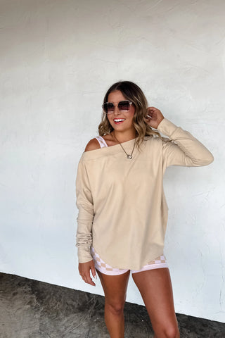 Zoey Athleisure Long Sleeve Top - 5 Colors!