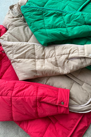 Peyton Puffer Jacket - Multiple Colors!