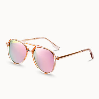 DAX Eyewear Earhart Gold Aviator Sunglasses