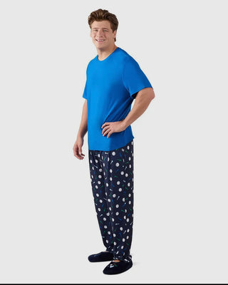 Men's 2 Piece Pajama Pant Sets in A Bag