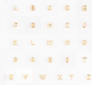 Camryn Slide Bracelet Letter Charms