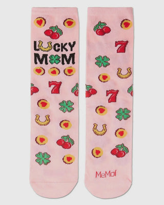 "Mom Jackpot" Greeting Card Socks