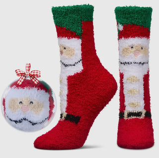 MistleToes Embroidered Christmas Socks