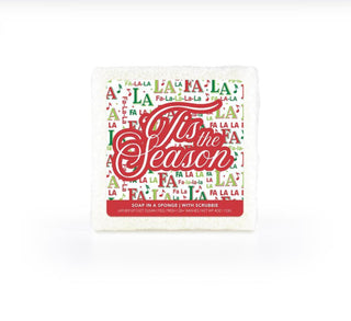 FaLaLa Tis the Season Soap in a Sponge
