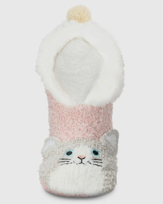 Kitty Embellished Plush Lined Slipper