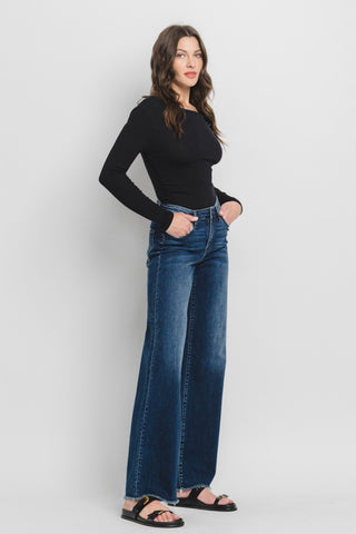 Flying Monkey High Rise Wide Leg Jeans