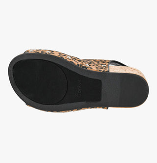 Corkys Frisky Leopard Wedge Sandal