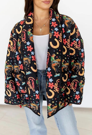 Yeehaw Quilted Jacket