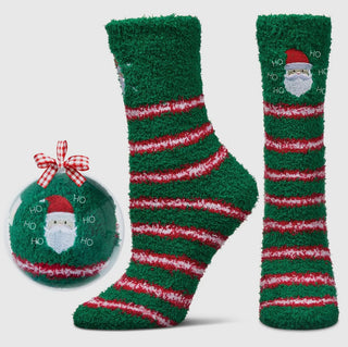 MistleToes Embroidered Christmas Socks