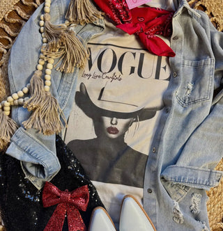 Long Live Cowgirls Tee